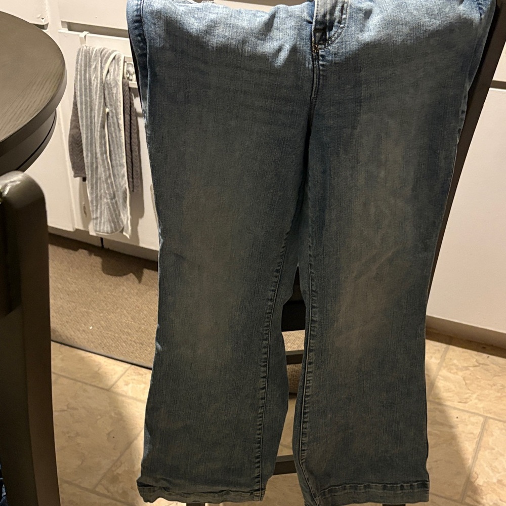 Blue Flare & Wide Leg Jeans